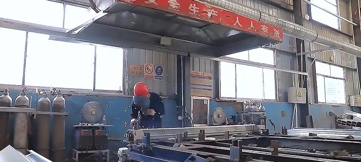 Shandong GIS Integrated Housing Co., Ltd. línea de producción del fabricante